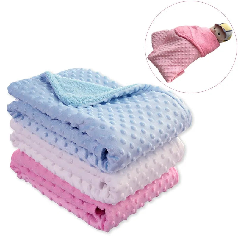 Baby Blanket  Wrap - Little Sweat Pea